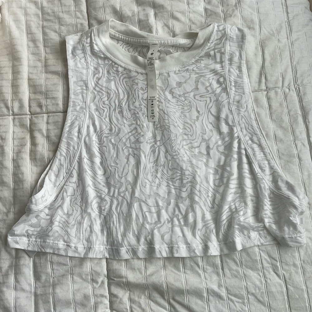 Lululemon all yours cropped tank